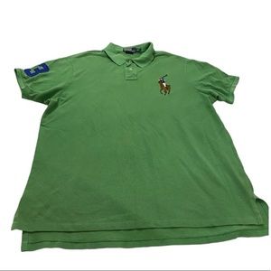 Polo Ralph Lauren shirt, embroidered logo, XXL, like new, $200